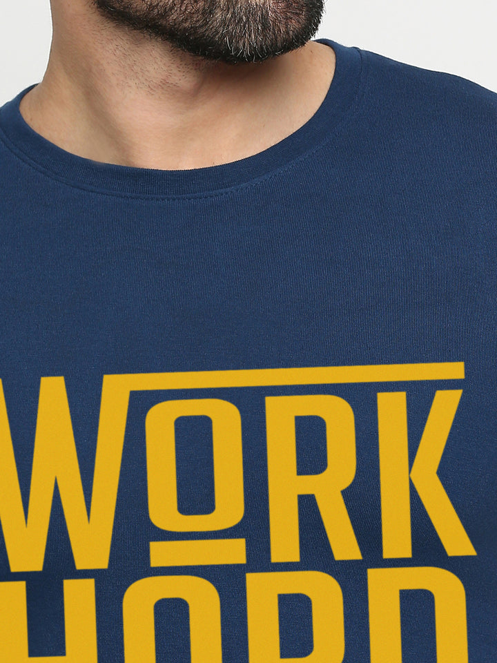 Work Hard Dream Big Blue T-Shirt