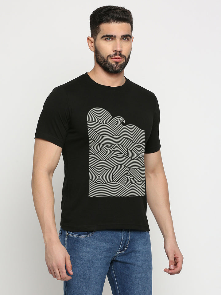 Abstract Waves T-Shirt