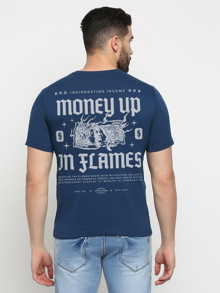 Money Up In Flames T-Shirt