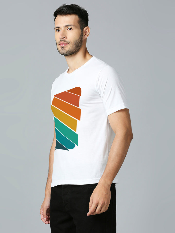 Abstract Rainbow T-Shirt