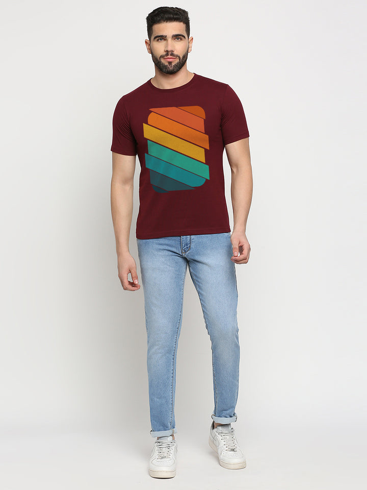 Abstract Rainbow T-Shirt