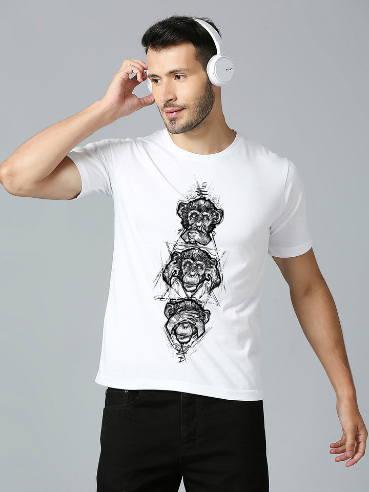 3 Wise Monkeys T-Shirt