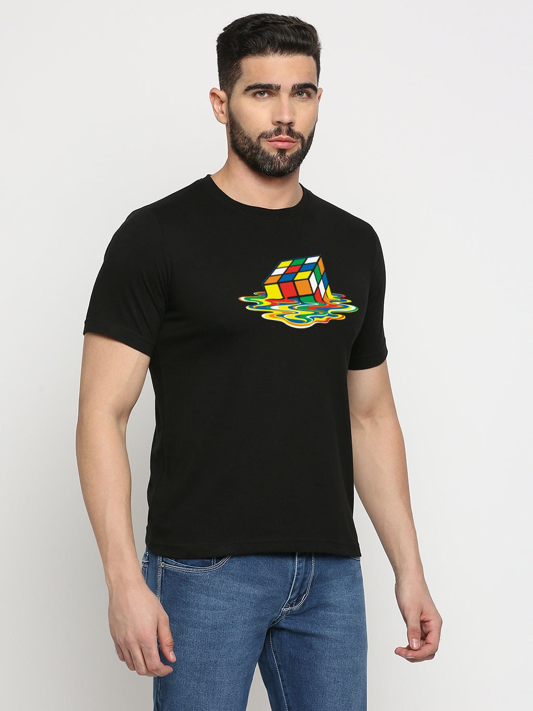 Melted Rubiks Cube T-Shirt