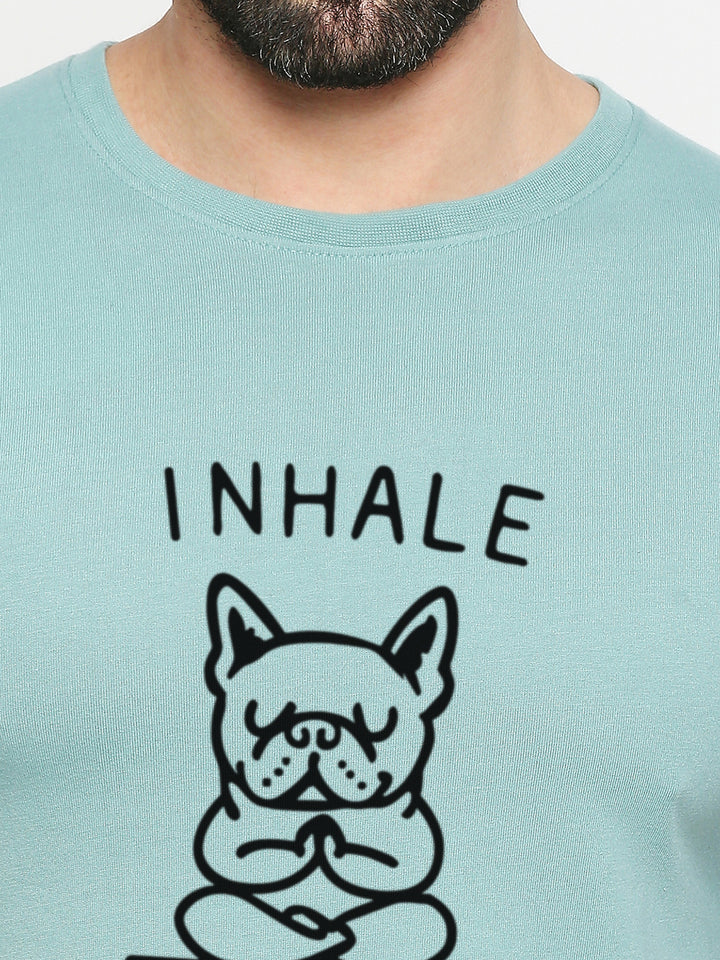 Inhale Exhale Funny T-Shirt
