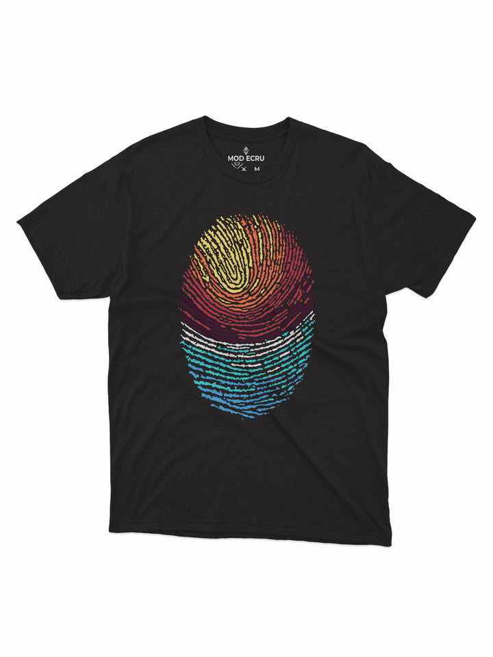 Fingerprint Sunset T-Shirt