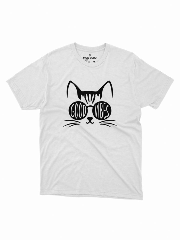 Good Vibes Cat T-Shirt