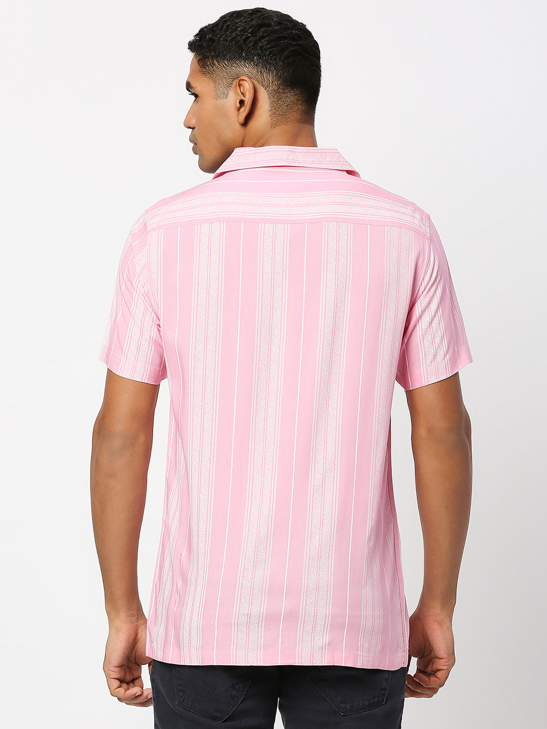 Sincerity Stripes Pink Shirt