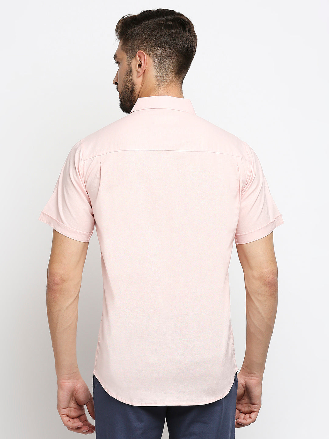 Bliss Pure Linen Pink Shirt